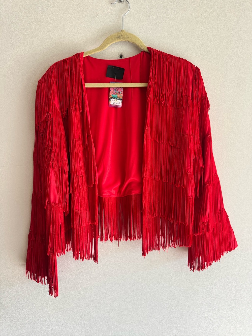 Red Fringe Jacket